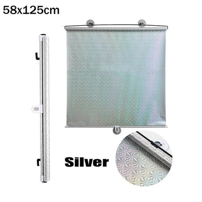 Sun Visors Universal Window Sun-shading Curtains Sunshade Roller Blinds Roller Blinds Blackout Curtain Window Roller Curtains
