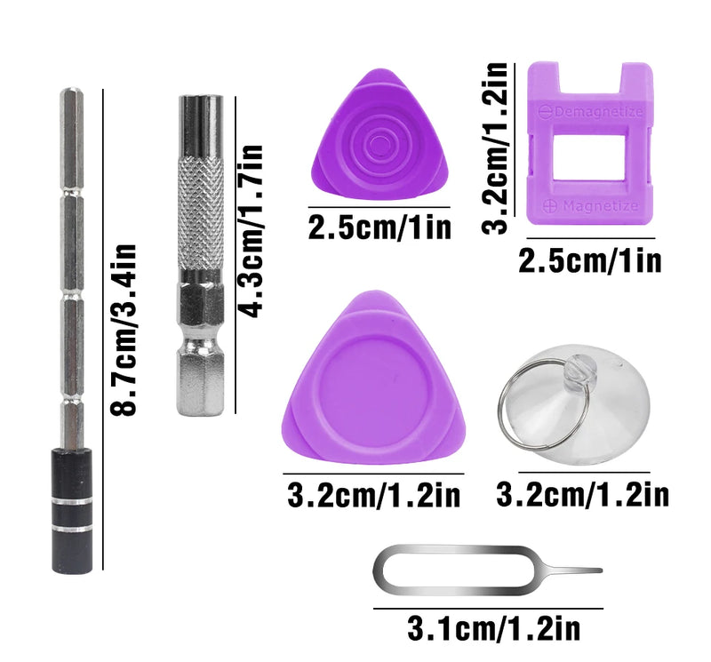 115 in 1 Precision Screwdriver Set Multifunctional Magnetic Repair Tools Kit for Computer Laptop Phone MacBook Household Repairs