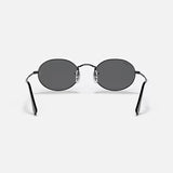 Ray-Ban Original Classic RB3547 Oval Flat Glass Lens Sunglasses in Box