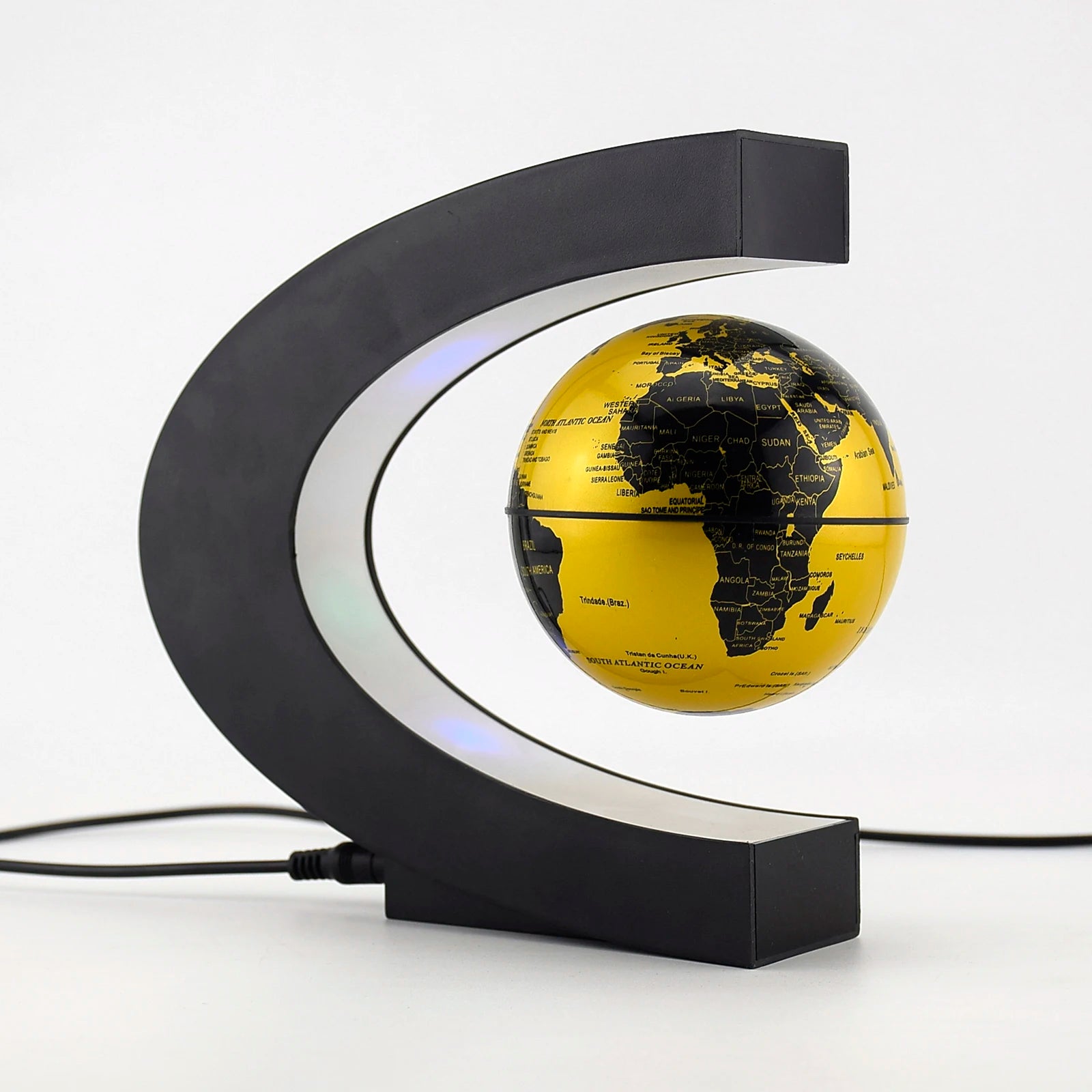 Magnetic Floating Levitation Globe LED World Map Electronic Anti-Gravity Lamp Novelty Ball Light Home Decor Lamps Birthday Gifts