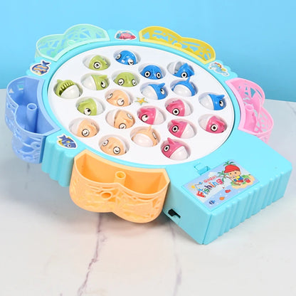 Fishing Toys, Hook Electric Spin With Music, Size Models Optional, Blue And Pink, Toys And Gifts For Kids, Cute Stickers, Practi