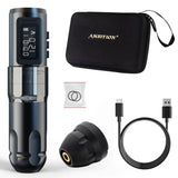 Ambition MARS-U Professional Wireless Tattoo Machine Pen Adjustable Stroke 2-4mm Cartridge 1800mAh Coreless Motor Tattoo Artists