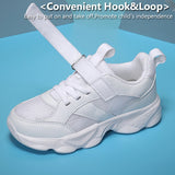 Children's Fashion Sports Shoes Breathable Student Black School Walking Shoes Anti-skid Boys & Girls Casual Running Sneaker