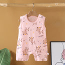 New 2025 Soft and Lightweight Cotton Baby Crawling Clothes for Boys Girls Aged 1-20 Months Children Romper Kids Homewear