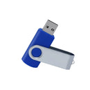 Unidad flash USB de 32 GB, 16 GB, de metal, giratoria, portátil, de 64 a 128 GB, con USB 2.0