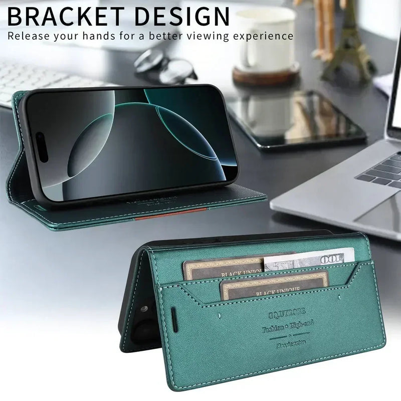 For Poco X7 X6 M7 Pro F7 X 7 5G 4G Leather Flip Case Anti-theft Wallet Card Funda Xiaomi Poco M6 M5s M3 X3 NFC X5 F 6 Book Cover