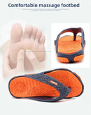 Men's Summer 2025 Trendy Flip Flops Beachwear Slippers Anti-slip Deodorant Casual Shoes Plastic Slip-On Sandals for Adults