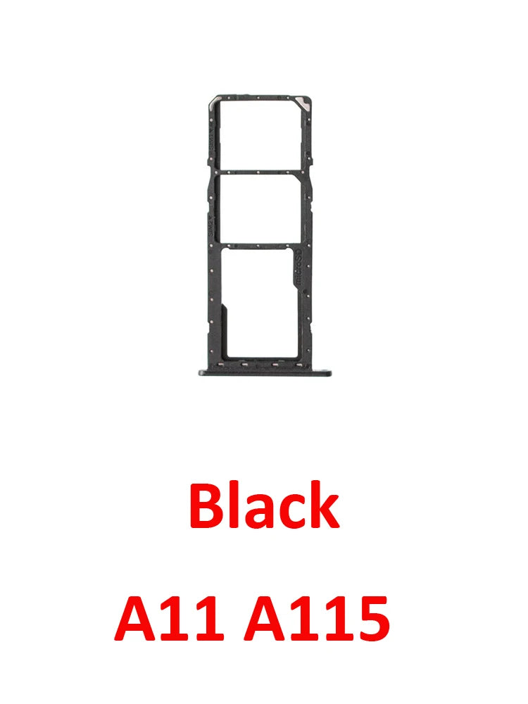 Sim Card Tray Slot For Samsung Galaxy A01 A11 A21s A31 A41 A51 A71 4G 5G Phone SIM Micro SD Card Chip Drawer Holder