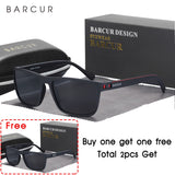 BARCUR Men Polarized Sunclasses TR90 Light Weight Fishing Travel Sun Glasses Women Outdoor Eyewear Accessory Oculos