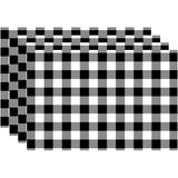 4Linen Placemats Abstract Geometric Pattern Kitchen Decor Decorative Accessories Ableware Pads Room Dining Table Decor