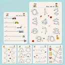 Toddler Pen Control Training Workbook Baby Magical Tracing Practice Copybook Reusable Writing Drawing Educational Picture Books