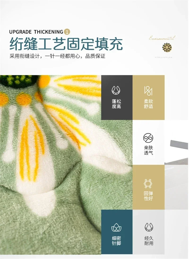 Plaid Super Thick Warm Blankets for Winter Autumn Milk Fleece Thicken Warmth Sleeping Blanket Soft Fluffy Comforter Quilt Duvet