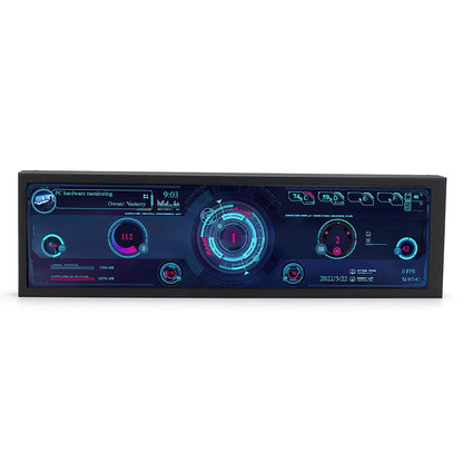 3/5/8.8inch IPS USB Secondary Screen HD-MI Computer CPU GPU RAM HDD SSD Monitor USB Sub Display 480X1920 For Raspberry Pi Linux