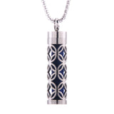 2023 New Aromatherapy Jewelry Necklaces Essential Oil Diffuser Necklace Stainless Steel Open Locket Aroma Scent Perfume Necklace