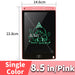 8.5in-Pink-single