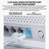 Nuevo enrutador Xiaomi BE5000 Wi-Fi 7 de 2,4/5 GHz, malla de doble frecuencia, puerto de red de alta velocidad de 2,5 G, amplificador de señal IPTV OFDMA Mi Home