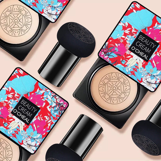 Base de maquillaje con cojín de aire y CC, corrector, crema BB con control de grasa, blanqueador, base facial, maquillaje, cosméticos, hidratante. 