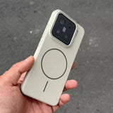 Luxury Magnetic Hard Case for Xiaomi Mi 13 14 14T 15 Ultra Redmi Note 13R 14 Pro Poco F5 F6 F7 For Magsafe Wireless Charge Cover
