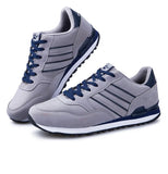Men's Brand Sneakers Outdoor Running Shoes High Quality Lace-Up Casual Fashion Comfortable Walking Shoes Tenis Hombres