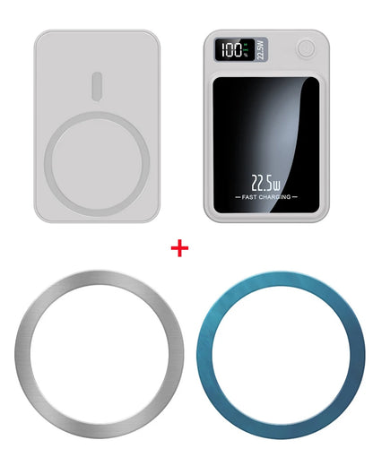 PD22.5W Fast Charging Power Bank 20000mAh 15W Magsafe Wireless Charger for iPhone 15 14 13 12 11 Samsung Huawei Xiaomi Powerbank