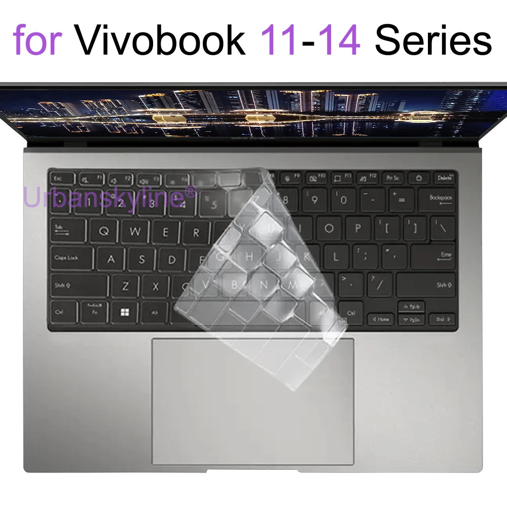 Keyboard Cover for ASUS Vivobook Pro 15 15X OLED GO S S15 N6506 S5507 S5506 M5506 X1505 M1505 K3504 Silicone Protector Skin Case