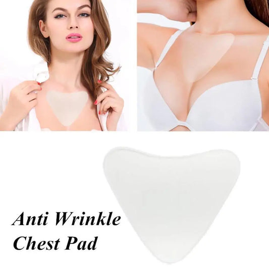 Parches antiarrugas de silicona para levantamiento de pecho, almohadillas de cinta, almohadillas de cuello, parches reutilizables para eliminar arrugas de la piel del pecho.
