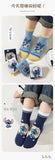 5 pares de calcetines para niños con puntadas de dibujos animados, calcetines para niño, calcetines de tubo medio para primavera y otoño, calcetines bonitos de algodón para niños, calcetines para niña, talla 1-12 años