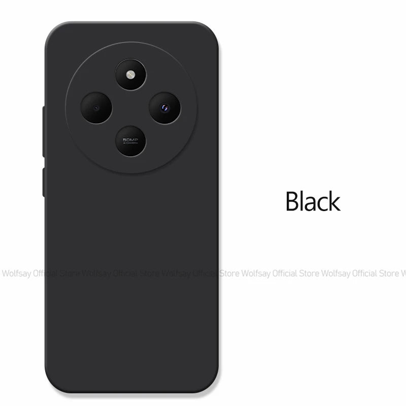 Funda para Xiaomi Redmi 14C 4G, carcasa de silicona líquida de lujo de TPU a prueba de golpes para Xiaomi Redmi 14C