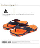 Men's Summer 2025 Trendy Flip Flops Beachwear Slippers Anti-slip Deodorant Casual Shoes Plastic Slip-On Sandals for Adults