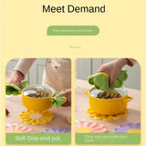 Flower Heat Resistant Silicone Mat Drink Cup Coasters Non-slip Pot Holder Table Placemat Kitchen Accessories Coasters Pads