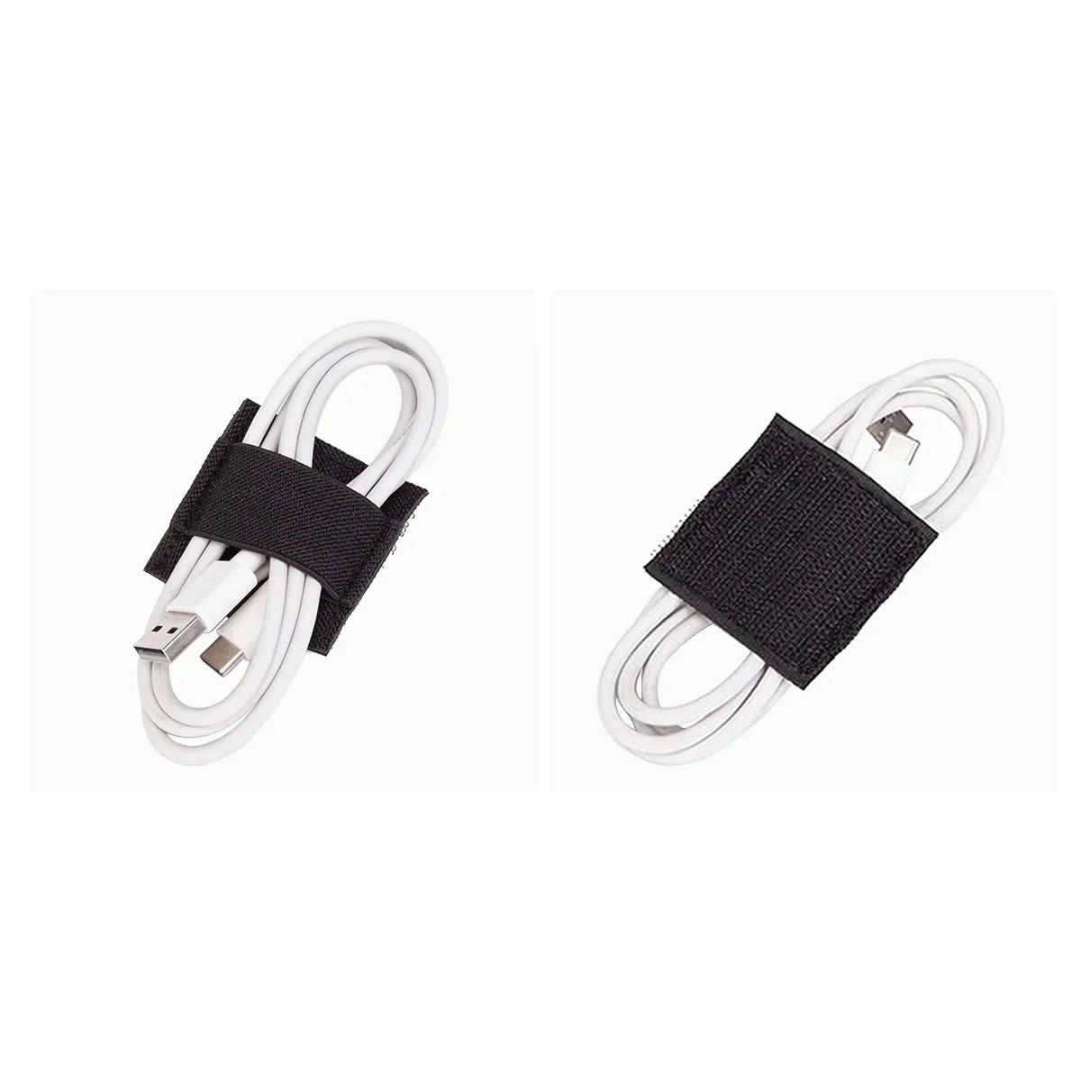 Tactical Headset Wire Harness Strap Elastic Organizer Headset Wire Harness Hook Loop Sticker Helmet Vest Accessories
