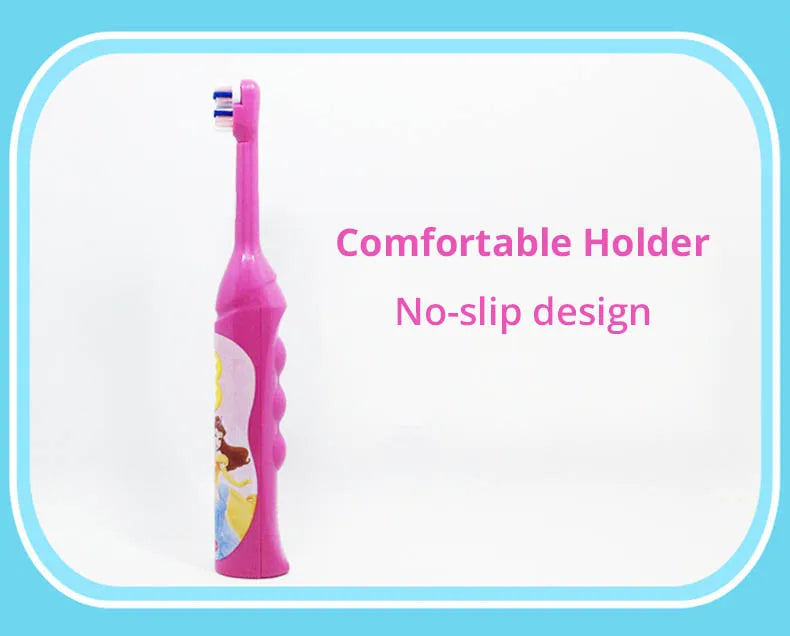 Oral-B Kid Electric Toothbrush Pro-Health Soft Bristle Rounded Vibrate Brush Heads Gum Care Teeth Brush Battery Power for Age 3+