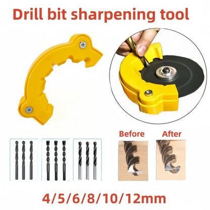 Multipurpose Drill Bit Grinding Sharpener Polishing Grinding Tool 125mm Angle Grinder Powered Tool Parts For 2-13mm Drill Bits