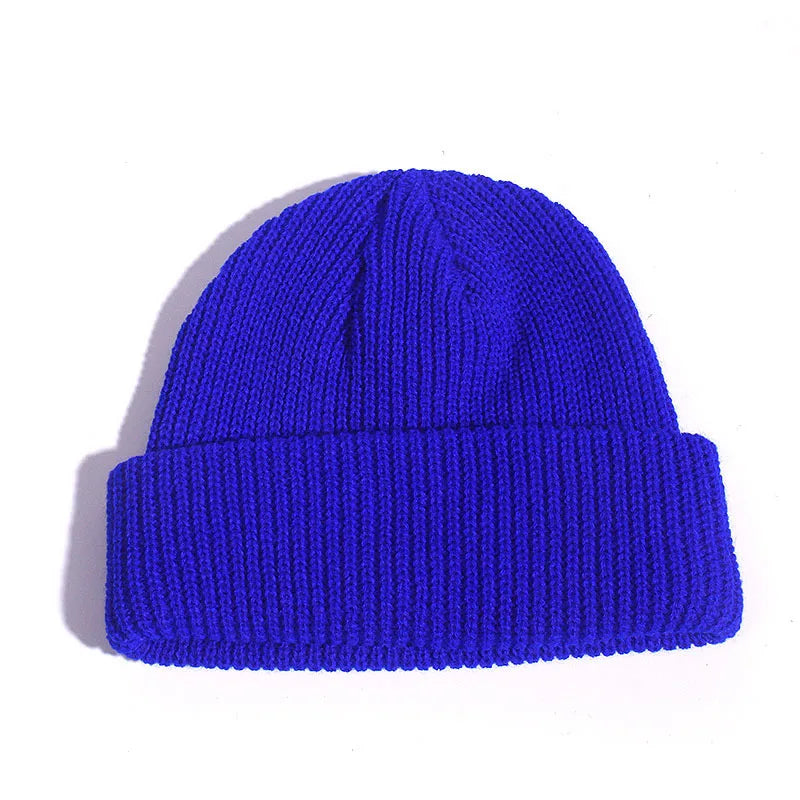 Custom Logo Beanie, Men's Cap Your Embroidered Design Hats for Woman Winter Warm Skull Balaclava DIY Team Logo Elastic Knit Cap