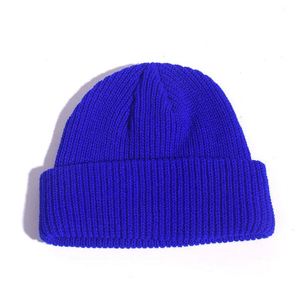 Custom Logo Beanie, Men's Cap Your Embroidered Design Hats for Woman Winter Warm Skull Balaclava DIY Team Logo Elastic Knit Cap