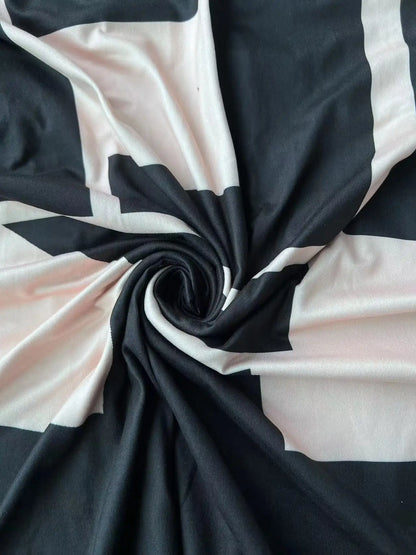 Vestido informal holgado de manga corta con flores, talla grande, de AliExpress, disponible en Europa y América (2024) 
