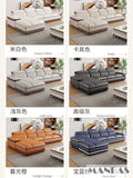 MINGDIBAO Premium Italian Genuine Leather Sofa Set for Living Room with Adjustable Headrests, Bluetooth Speaker, Wireless Charge