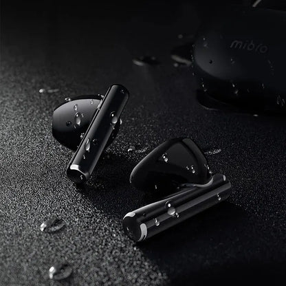 Auriculares inalámbricos Mibro Earbuds2 TWS con Bluetooth 5.3, IPX5, resistentes al agua, ENC, HD, llamadas, control táctil de alta fidelidad y reducción de ruido.