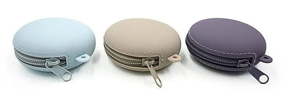 Small Purse Silica gel Handbags For Women Round Shape Mini Luxury Designer Female Messenger Coin Purse