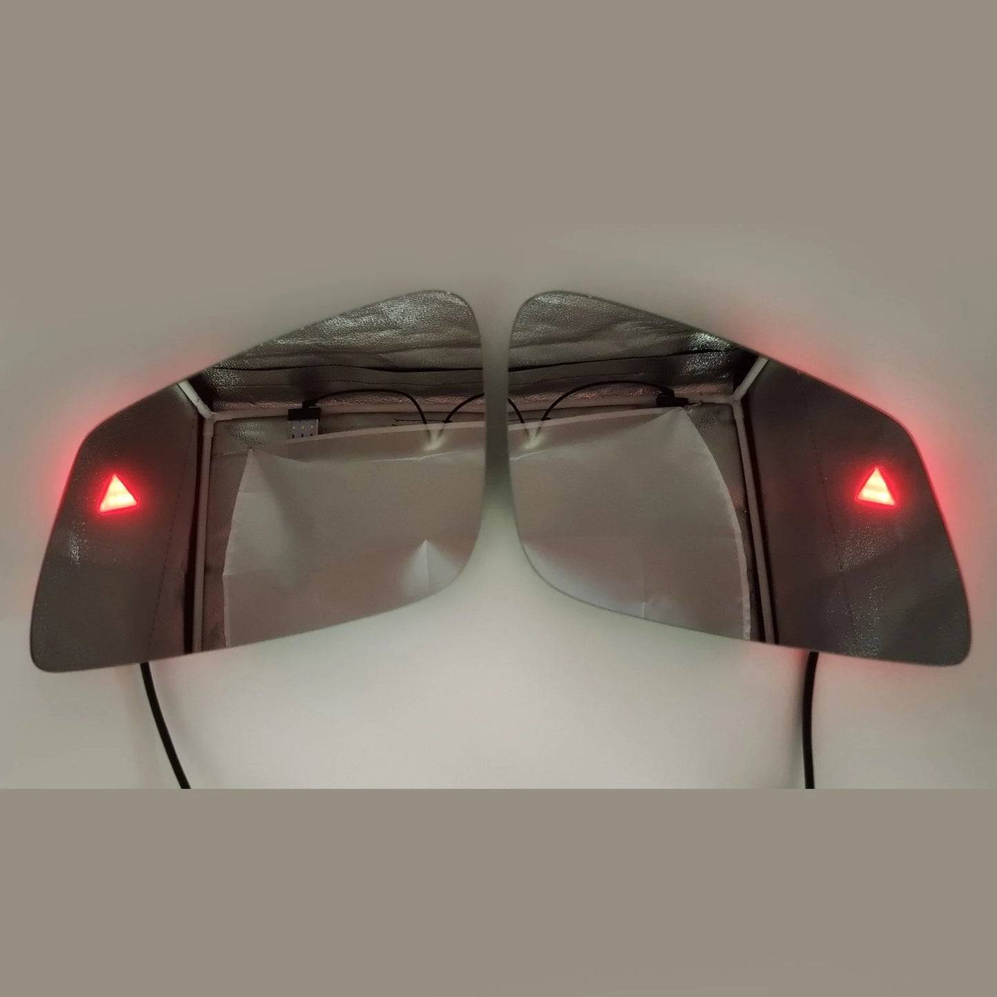 Car Blind spot detection system BSD Lens Light Alarm Radar Safety Driving Ultrasonic Sensor Distance Assist Lane Changing Tool