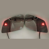 Car Blind Spot Detection System BSD Lens Light Alarm Radar Safety Driving Ultrasonic Sensor Distance Assist Lane Changing Tool