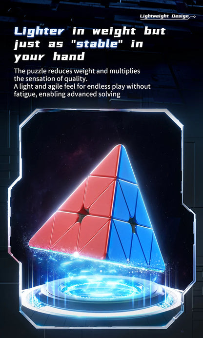 Cubo mágico magnético MOYU Meilong M 3X3 2X2 Pyraminx Cubing Cubo de velocidad profesional 3x3x3 Rompecabezas de velocidad Juguete para niños Cubo mágico