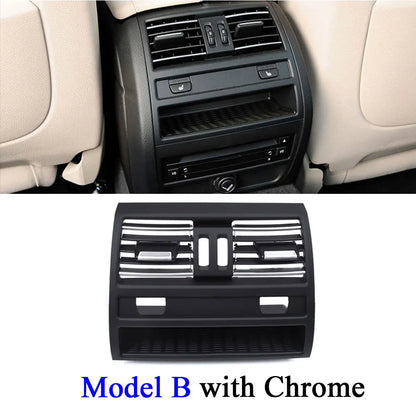 RHD Right Hand Driver Chromed Air Conditioner Ac Vent Outlet Grille Replacement For BMW 5 Series F10 F11 F18 520 523 525 528 530