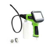 Pistola de limpieza de aire acondicionado para automóvil, pantalla LCD, endoscopio, caja, herramienta de limpieza para lavado de autos visible