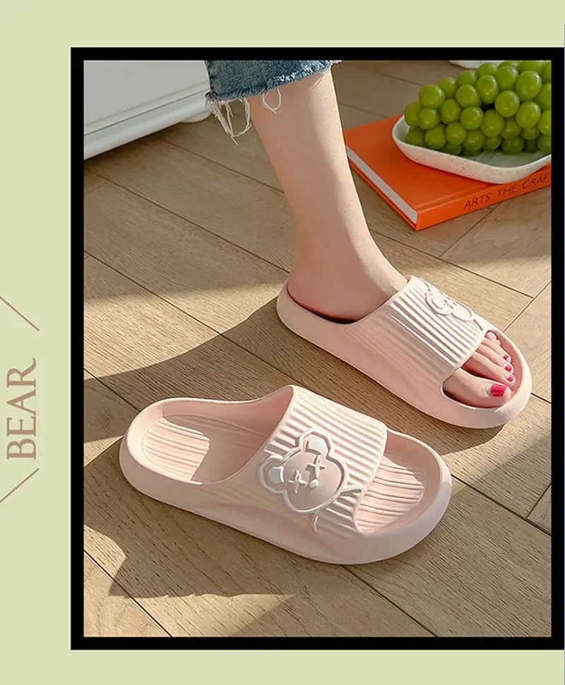 Boys and Girls Indoor Children's Slippers Anti-slip and Wear-resistant EVA Sandals Thick-soled Non-slip Children's Home Shoes
