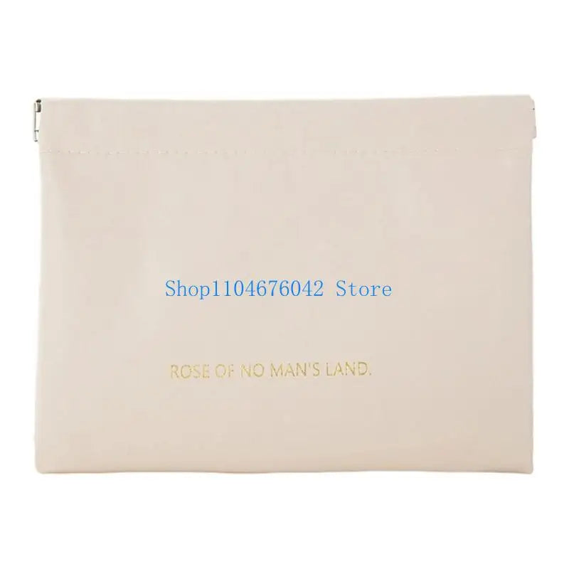 652F Automatic Closure Cosmetic Organizers PU Leather Travel Portable Storage