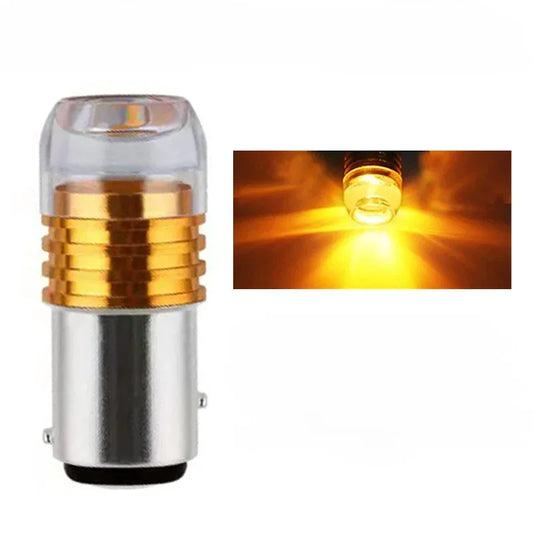 1/2pcs Strobe Car Turn Signal Light Motorcycle Tail Brake Light Flashing Lamp LED Warning Light Bulb Red Blinker Rear Taillight