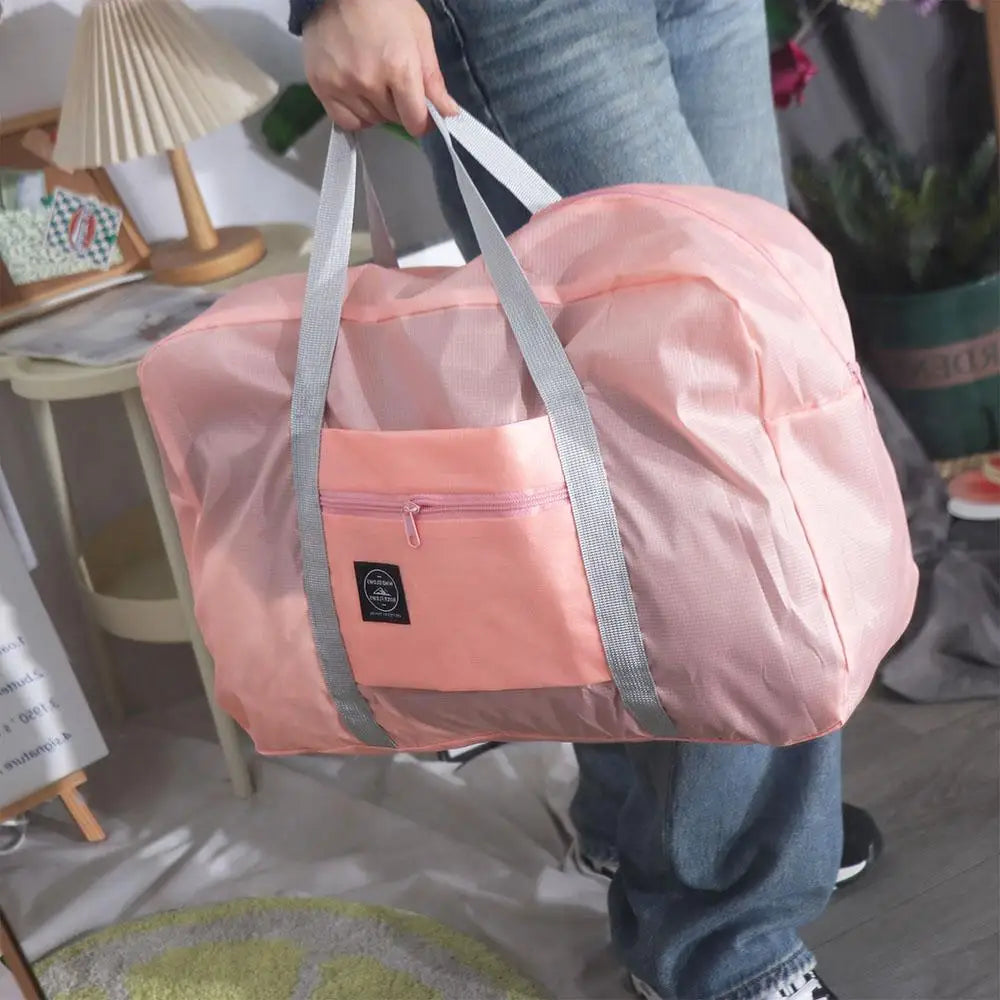 Foldable Fashion High Quality Large Capacity Clothes Organizer Luggage Bag Storage Bag Travel Bags Handbags