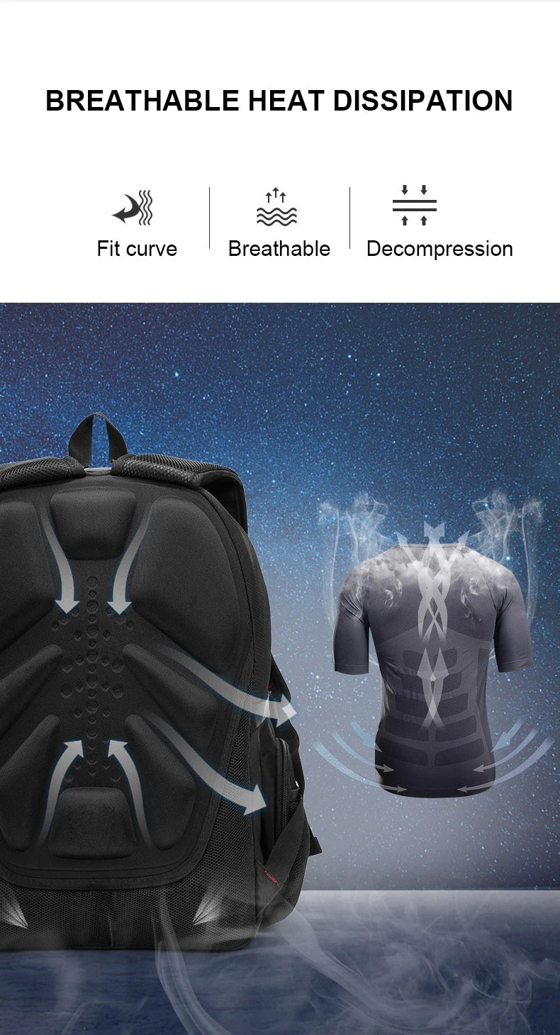 Mochila impermeable para portátil de 17/20 pulgadas 2025, mochila de viaje para hombre y mujer, mochila Oxford, mochila escolar moderna para hombre