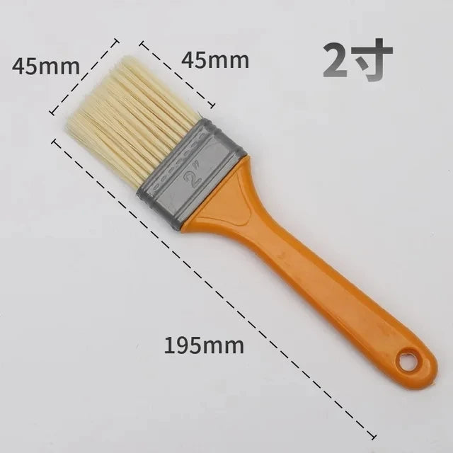 5PCS Multifunction Plastic Handle Paint Brushes for Wall and Furniture Paint Tool Set Painting Brushes Artist Paint Brushes